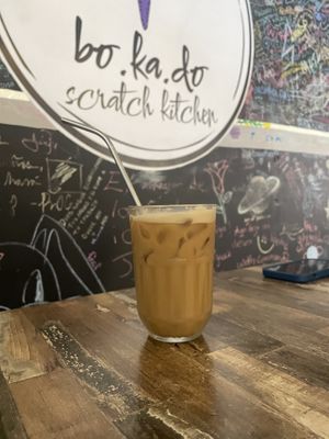Iced coffee ☕️  at Bo.ka.do in Mayaguez