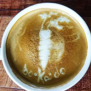 coconut latte at Bo.ka.do in Mayaguez