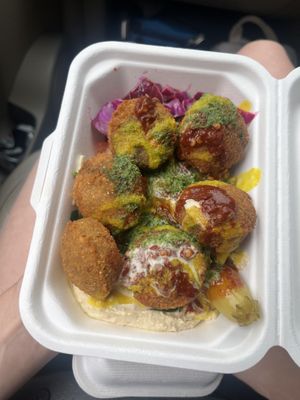   at Fal Falafel in Falmouth