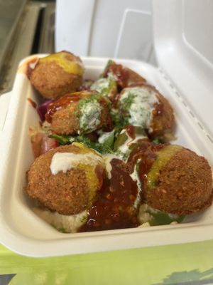   at Fal Falafel in Falmouth