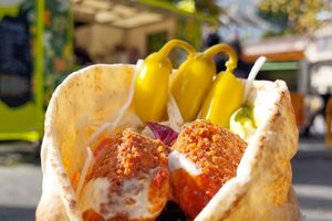  at Fal Falafel in Falmouth