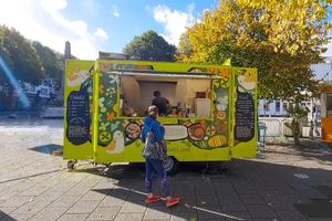  at Fal Falafel in Falmouth