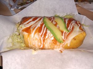 Chimichanga was amazing! at House of Mexica in Reno