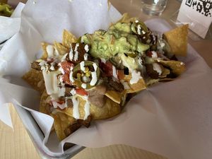 Carne Asada Nachos at House of Mexica in Reno