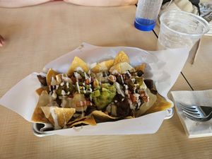 Nachos at House of Mexica in Reno