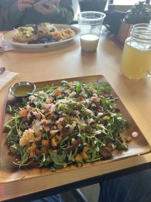Mexica Bowl w/ Pastor and Jasmine Flower Kombucha  at House of Mexica in Reno
