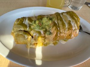 Cheese God Chimichangaa  at House of Mexica in Reno