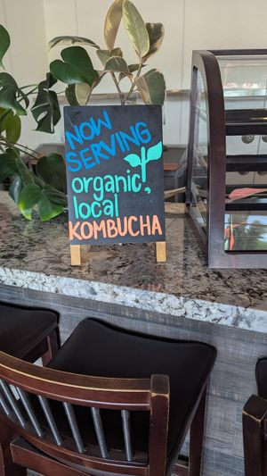 Organic local kombucha probably Folk Brewing at House of Mexica in Reno