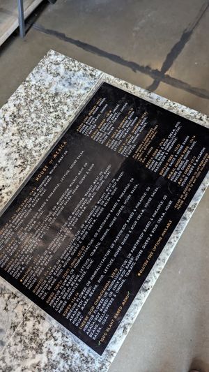 Menu 2025 at House of Mexica in Reno