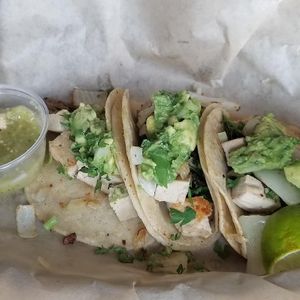 Chicken tacos at House of Mexica in Reno