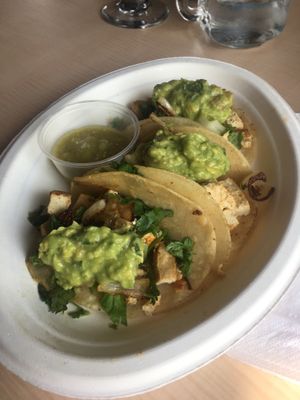 Chicken tacos with avocado at House of Mexica in Reno