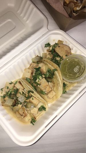 Chicken tacos  at House of Mexica in Reno