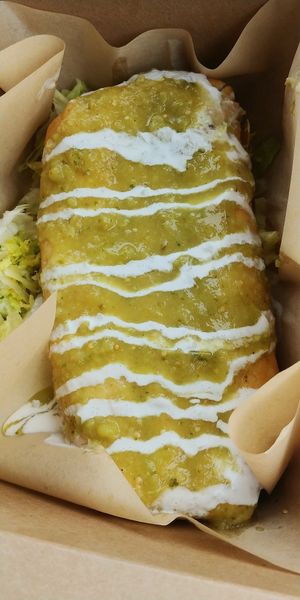 Chicken Chimichanga at House of Mexica in Reno