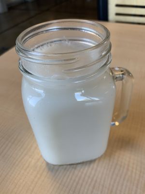 Vegan horchata! at House of Mexica in Reno