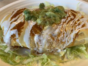 Chimichanga at House of Mexica in Reno