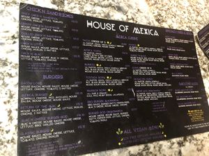 Recent Menu at House of Mexica in Reno