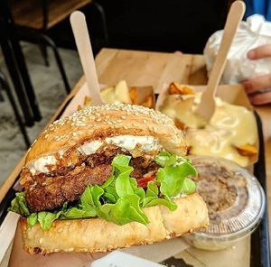 We're really burgers  at House of Mexica in Reno