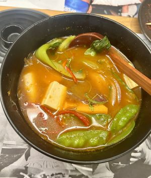 Korean stew  at Wagamama in Chichester