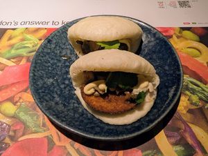 Mushroom buns. at Wagamama - Clink St in South East London
