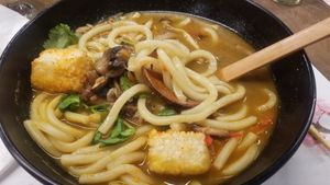 Vegan ramen at Wagamama - Clink St in South East London