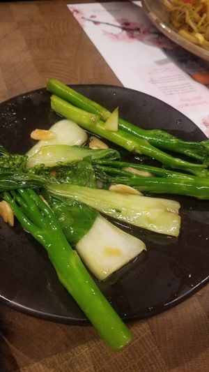 Vegan broccoli side at Wagamama - Clink St in South East London