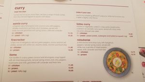 Curry at Wagamama - Clink St in South East London