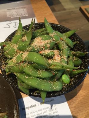 edamame  at Wagamama - Covent Garden in London
