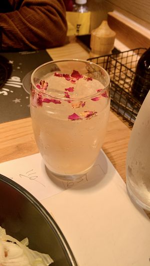 cherry blossom lemonade  at Wagamama - Covent Garden in London