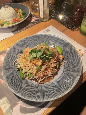 Yasai Pad Thai With Tofu  at Wagamama - Covent Garden in London