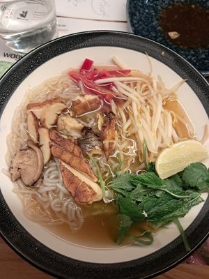 King oyster mushroom pho at Wagamama - Covent Garden in London