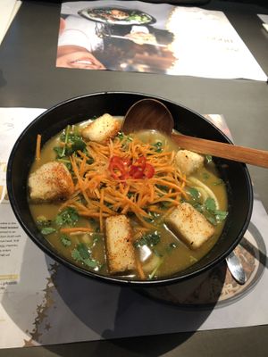 Kare burosu ramen at Wagamama in Colchester