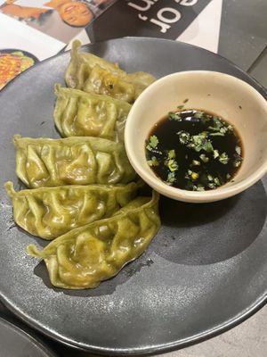 Vegan gyozas   at Wagamama in Croydon