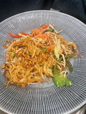 Vegan PadTai  at Wagamama in Croydon
