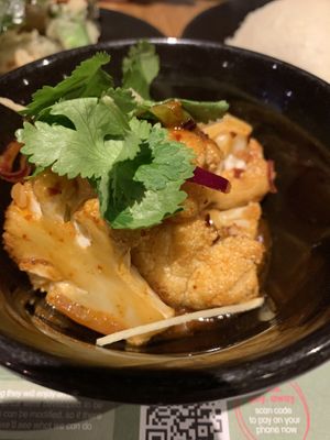 Bang Bang Cauliflower at Wagamama in Dorchester