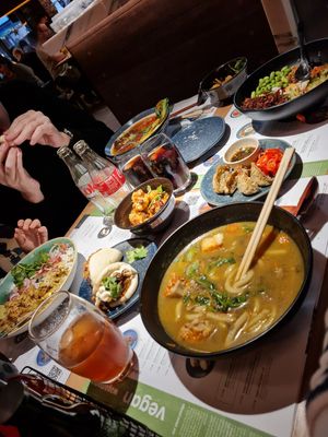 Food at Wagamama in Alfreton