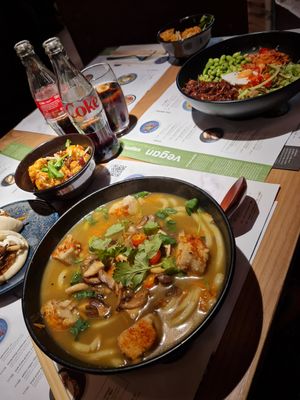 Kare Burosu ramen at Wagamama in Alfreton