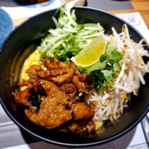 Veganuary dish at Wagamama in Alfreton