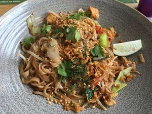 Vegan yasi pad thai from Wagamama at Wagamama in Exeter