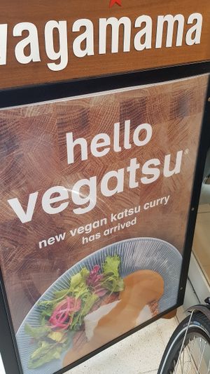 Vegan Katsu Curry at Wagamama - Fulham Broadway in South West London
