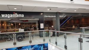 Outside at Wagamama - Fulham Broadway in South West London