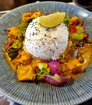 Tofu Raisukaree Curry at Wagamama - City Centre in Glasgow
