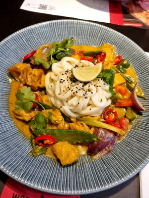Tofu Raisukaree with Udon at Wagamama - City Centre in Glasgow