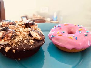 Campfire and Pink Lady at Brio Dessert Studio in Port Charlotte