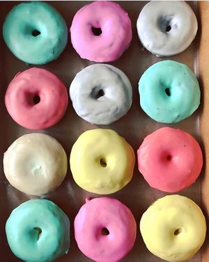 Bright summer donuts at Brio Dessert Studio in Port Charlotte