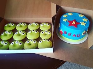 Toy Story inspired birthday cake and donuts at Brio Dessert Studio in Port Charlotte