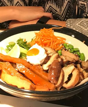 Avant gard’n  at Wagamama - Great Marlborough in London