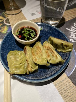 Yasai Gyoza  at Wagamama - Great Marlborough in London