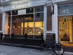 view from the street at Wagamama - Great Marlborough in London