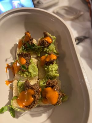 Vegan fried rice with avocado and fried meat substitute  at  Wagamama - Hampstead in North West London