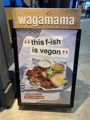 Veganuary special  #Veganuary at Wagamama - Islington in North London